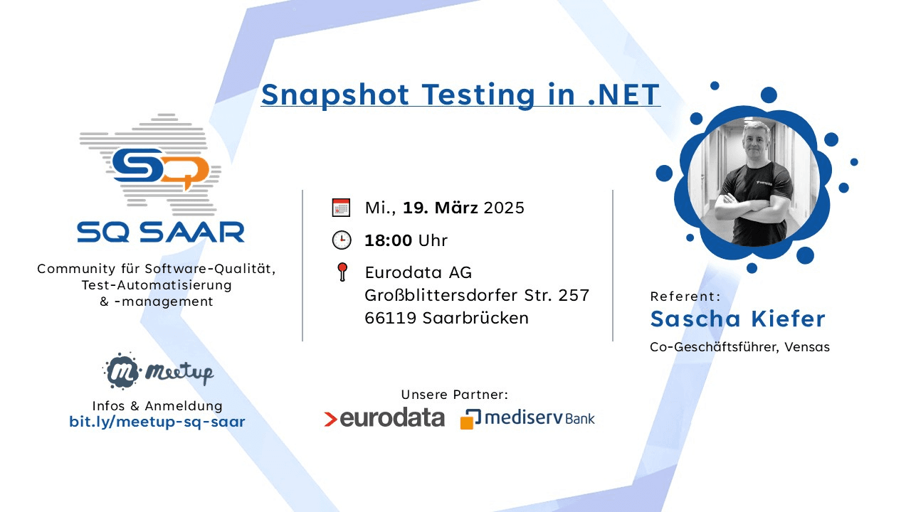 Snapshot Testing in .NET Snapshot Testing in .NET